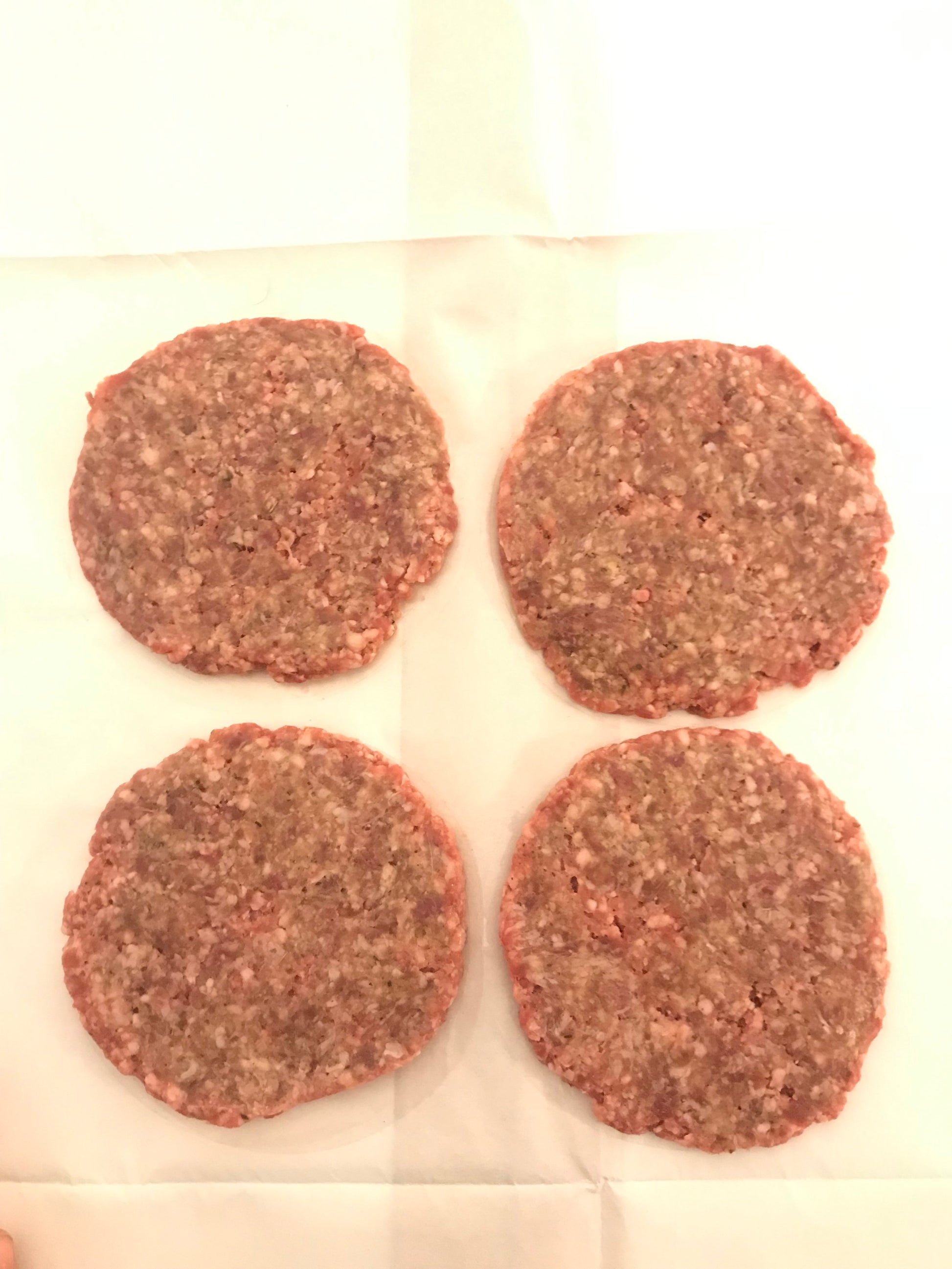 Minted Lamb Burgers 4 pack