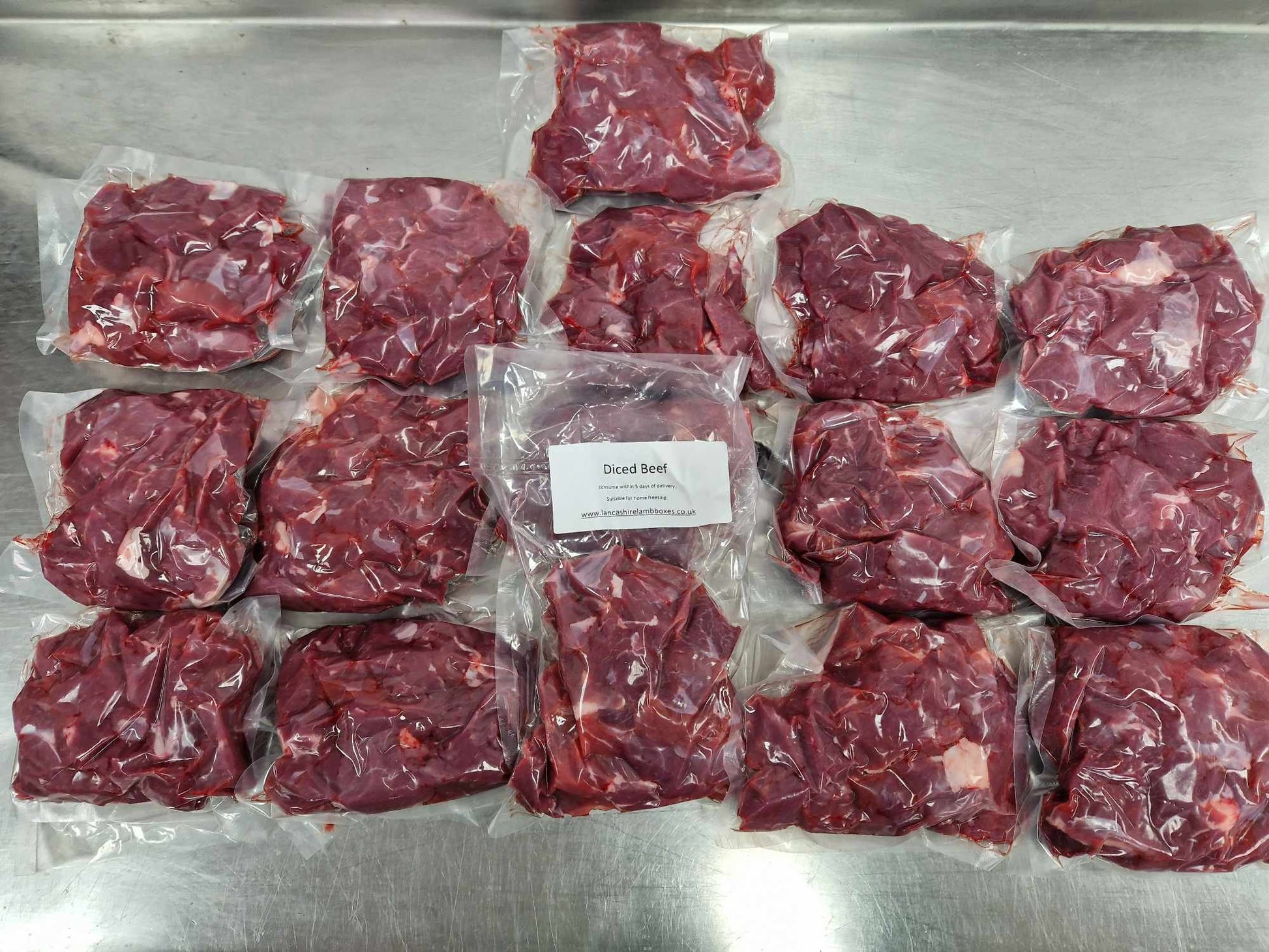 Diced Beef